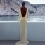 Cutenew Váy Thường Ngày Nữ Mùa Thu Kỳ Nghỉ Pleats Backless Full Tay Co Giãn Thanh Lịch Đơn Giản Chắc Chắn Dài Bodycon Vestidos