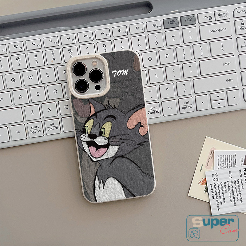 Ốp Lưng Tương Thích Cho IPhone 13 17 16 11 15 14 12 Pro Max XR Air X XS Max 6s 16 8 14 15 6 Plus SE 2020 Phim Hoạt Hình Thời Trang Dễ Thương Cặp Đôi Mèo Marie Bìa Mềm