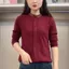 Mới Thu Đông: Áo Len Tay Dài Ấm Áp Cho Mẹ