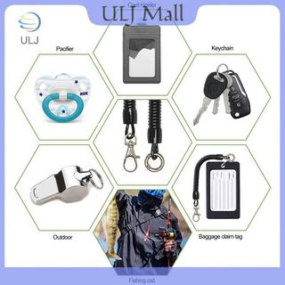 Dây buộc lò xo chống trộm bằng kính thiên văn ULJ Dây đeo cổ tay Gioăng Dây buộc an toàn điện thoại cho phụ kiện điện thoại di động Dây đeo dây buộc điện thoại.