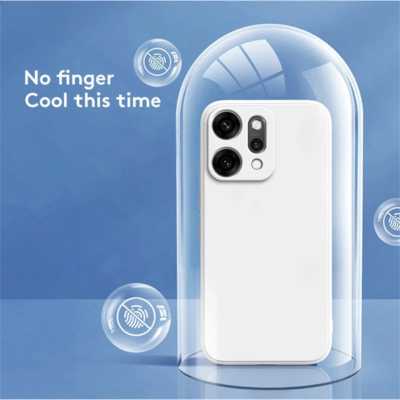 Ốp Silicon Lỏng Cho OPPO Reno 14 13 12 Pro F 14F OPPOReno14Pro Reno14 Reno14F 5G 4G Vỏ Điện Thoại Vuông Cặp Đôi Mỏng Bảo Vệ Ống Kính Máy Ảnh Ốp Lưng Mềm Chống Sốc
