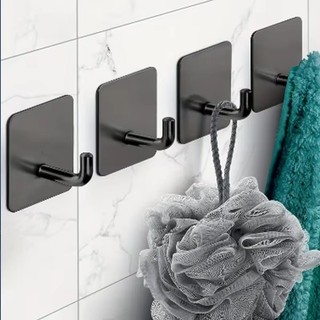 5 / 10 / 15 Cái Móc Mũi Voi Chịu Lực Mạnh - Móc Treo Tường Bằng Thép Không Gỉ Đa Năng Cho Chìa Khóa Khăn