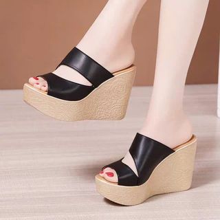 DÉP XUỒNG DA XỊN KHOÉT HÔNG 10P DÒNG HÀNG CAO CẤP11NN