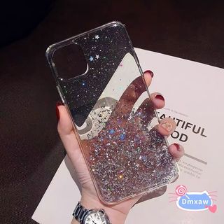 Ốp Điện Thoại Bling Cho Redmi 14C 13 13C 13R 12 12C 11A 10 Prime 10C 9T 9 9A 9C 9i 5G 4G Vỏ Sáng Lấp Lánh Trong Suốt Mềm Mại