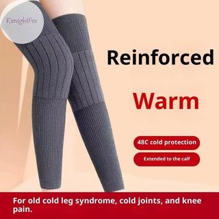 K2nightFee 1 Cặp Miếng Lót Đầu Gối Cashmere Đen/Xám, Chống Nắng và Bảo Vệ Đầu Gối
