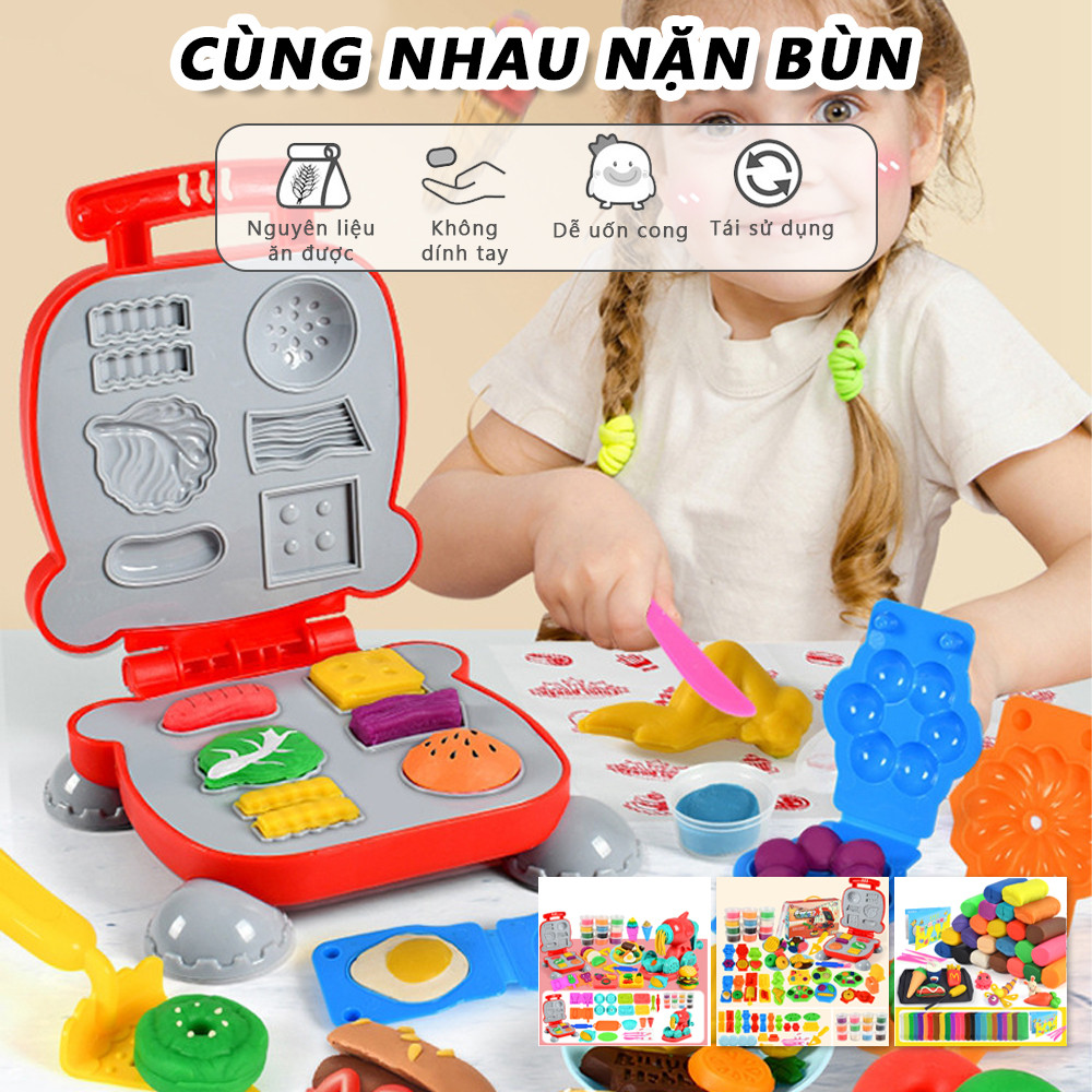Clay Mold Tool Set Toy Plasticine Play Dough Clay DIY Kitchen Toy Gift Clay Toys for Girls