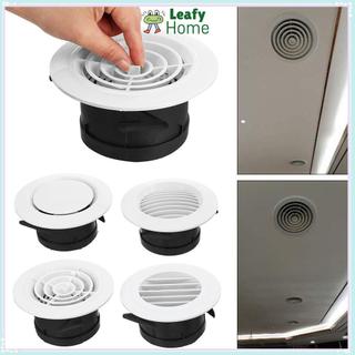 LEAFYHOME lưới tản nhiệt thông gió ống dẫn, nắp lỗ thông hơi nhựa bền, nhiều hình dạng, chống chim chuột, tuần hoàn không khí