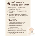 Bộ 3 Tranh Hoa Đào Hoa mai tráng gương trang trí tết decor phòng khách phòng làm việc mamng lại không gian sang trọng — ảnh 8