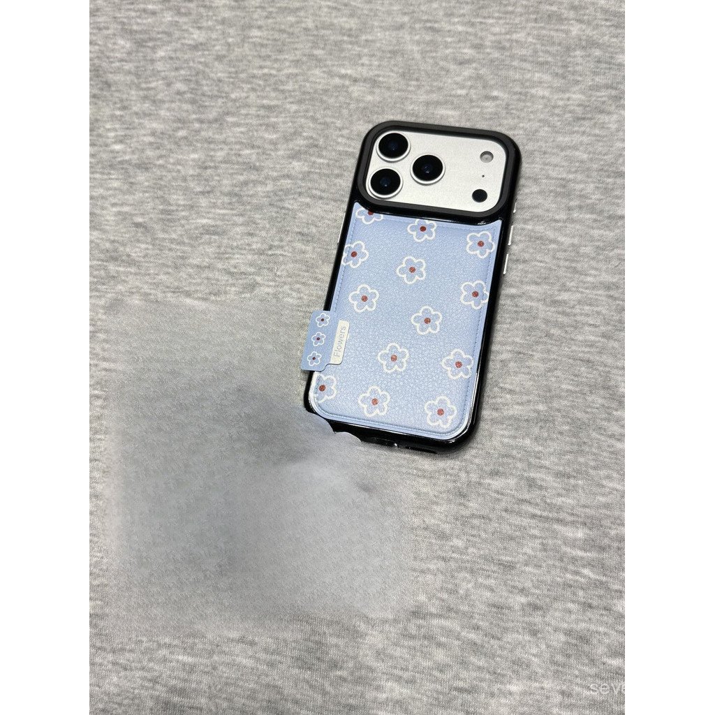 Ốp Điện Thoại Thích Hợp Cho iPhone 11 12 13 14 15 16 17 Pro max Plus Air Giả Da ins Full Màn Hình Hoa Chống Sốc Vỏ Bảo Vệ Chống Sốc Bao Gồm Tất Cả FBQM