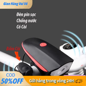 【24H】Đèn Pin Sạc Có Còi Chống Nước Siêu Sáng Cho Xe Đạp Màu Đen, Thay Đổi Kích Thước Linh Hoạt, Giá Rẻ, Chất Lượng