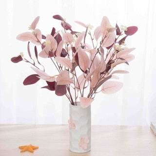 Cành Lá Khuynh Diệp Giả 52cm Trang Trí Nhà Cửa Decor Phòng Khách Bắc Âu Vintage Hoa Cao Cấp Phụ Kiện Chụp Ảnh Bình Để Bàn Sang Trọng Táo Nhựa Lụa Đỏ Cam Hồng Xanh Đám Cưới Sự Kiện Nội Thất Hiện Đại Độc Đáo Bền Tươi Sáng Sắc Sảo Lung Linh