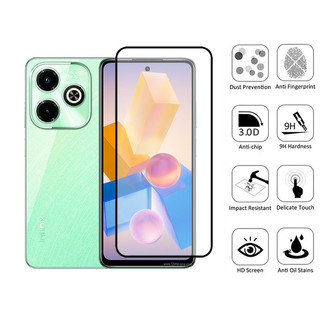 Kính cường lực bảo vệ màn hình 2 trong 1 Infinix Hot 40i 4G cho Infinix Hot 60 60i 50i 50 40 Pro 40 30 30i Free Fire & Camera Lens Film
