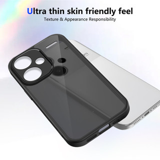 Dành Cho Redmi Note 13 Pro Plus 5G Ốp điện thoại Cứng Mờ Da-Cảm Giác Mềm Khung TPU Chống Sốc Mỏng Vỏ