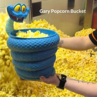 Crazy Zoo Rắn Dễ Thương Gary Bắp Rang Xô Hoạt Hình Hàng Hóa In 3D Hộp Bảo Quản Máy Tính Để Bàn