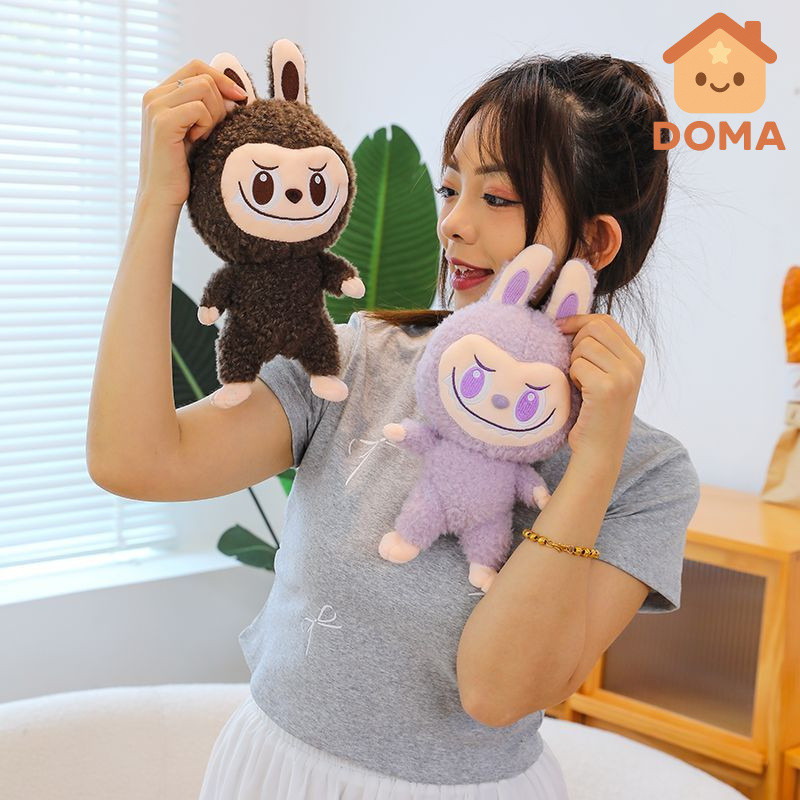 Hàng sẵn có Đồ chơi sang trọng labububumu dễ thương Búp bê khỉ miệng lớn Sáng tạo búp bê labubububububu * & --