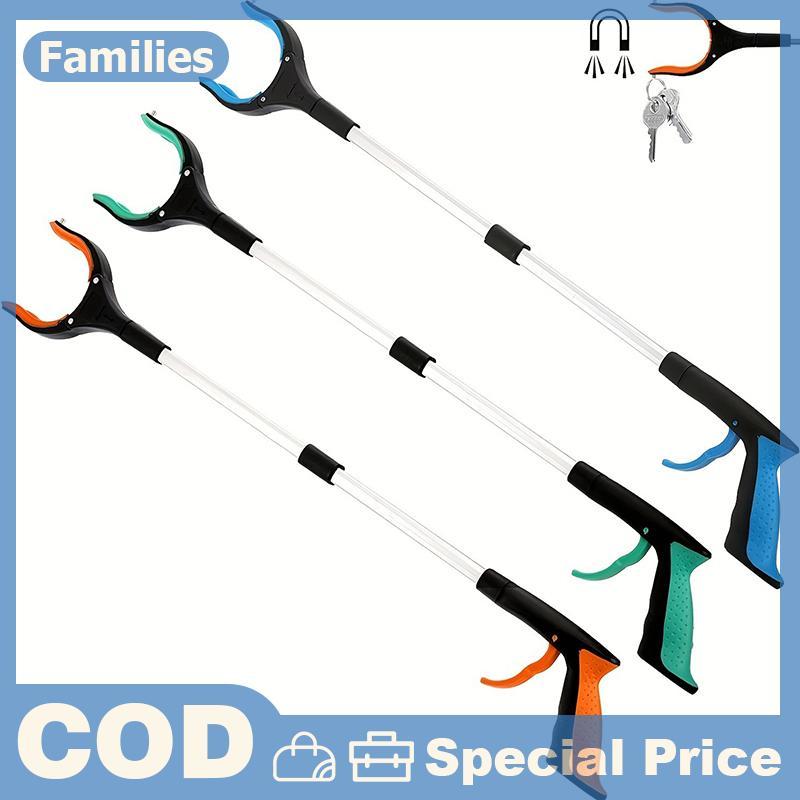 1 Cái Có Thể Gập Lại Rác Grabber Mở Rộng Litter Reacher Pick Up Hand Tool