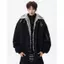 Áo khoác da lộn nam TIANLESIWEI độn cotton, phong cách Mỹ, phù hợp unisex, chất lượng cao