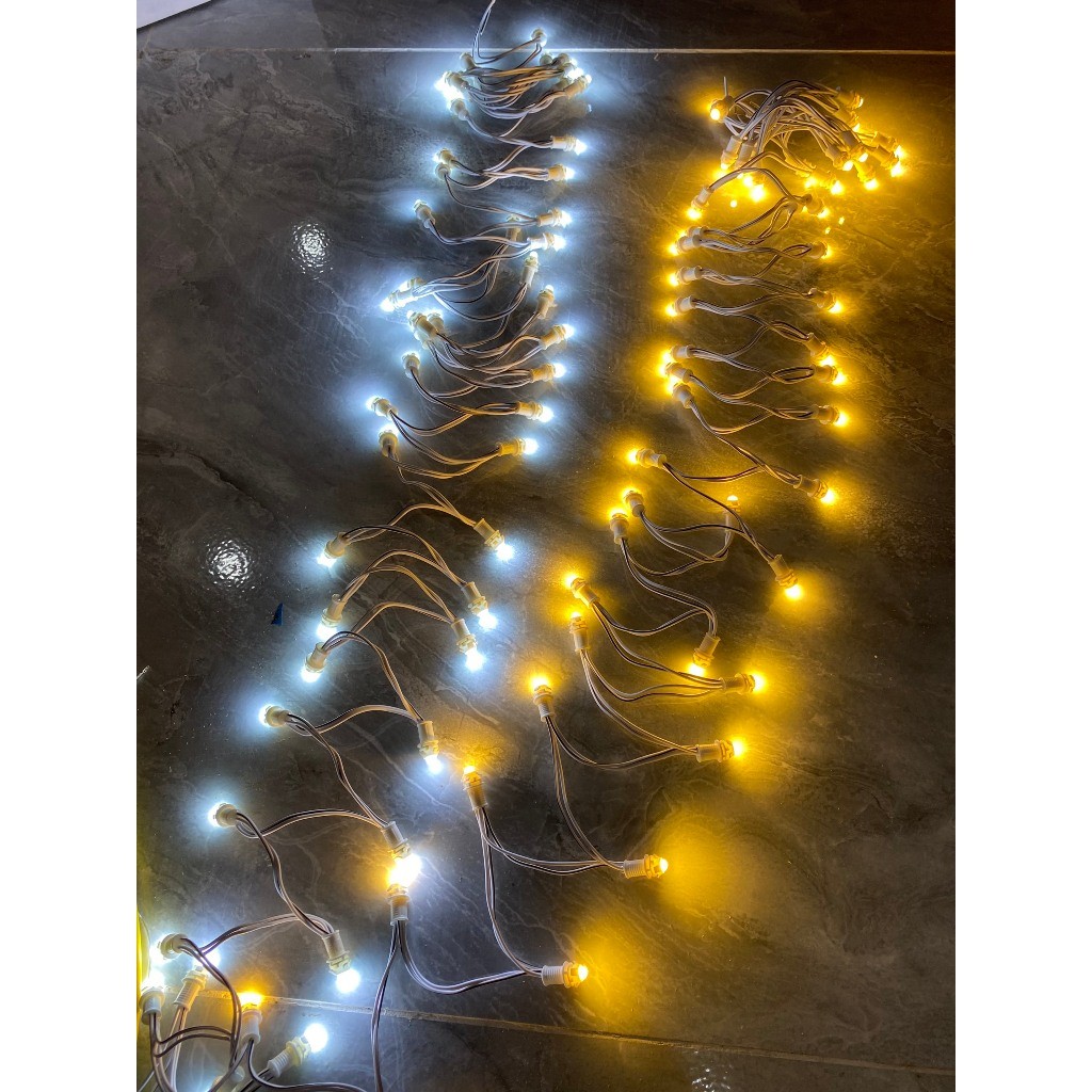 Combo 30M Led đúc quấn cây F5 và nguồn 12V chống nước trang trí ngoài trời giá rẻ