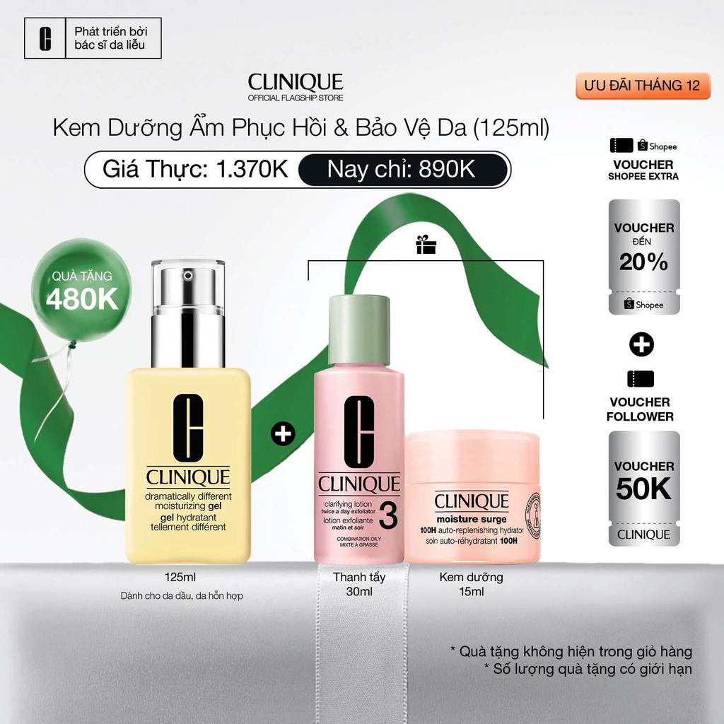 Kem dưỡng ẩm cân bằng Clinique Dramatically Different Moisturizing 125ml (Gel - Lotion - Jelly)