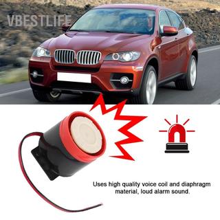 VBESTLIFE Còi báo động dự phòng 12V 105dB cho ô tô Xe tải và SUV Còi lắp đặt dễ dàng Cấu trúc ABS