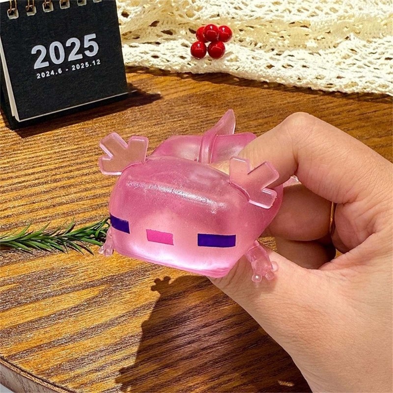 WINN Nhựa Axolotl Phục Hồi Chậm Đồ Chơi Giảm Căng Thẳng Thiết Thực Dụng Cụ Giảm Lo Âu Cho Văn Phòng Tại Nhà hoặc Du Lịch