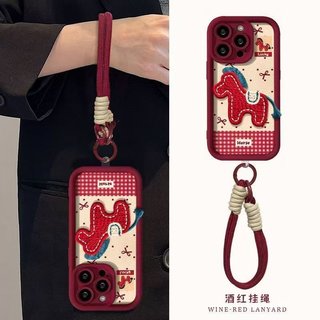 Ốp Điện Thoại Thích Hợp Cho iPhone 7 8 X XS XR XSMAX 11 12 13 14 15 16 17 Pro max Plus Air Bow Pony Ladder Chain Vỏ Bảo Vệ Chống Sốc Bao Gồm Tất Cả SFPI