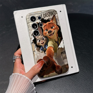 Ốp lưng Judy Nick Couples Zootopia 2 cho Samsung Galaxy S26 S25 S24 S23 S22 S21 S20 FE ULTRA PLUS A72 A73 A54 A56 A32 A33 A34 A12 A13 A14 A15 A16 A17 A07 A05 A04E A04 Cover NYK