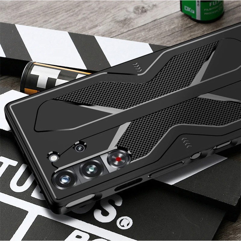 Dành cho ZTE nubia Red Magic 10 Pro 10s Pro + Vỏ chống sốc siêu mỏng TPU mềm chống vân tay Vỏ chơi game chống mài mòn