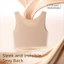 Quần lót buộc ngực GAVESTO, S / M / L / XL / XXL Ice Silk Chất liệu Áo ngực nền lỏng, Vòng thép mềm vô hình Fit Thiết kế cổ chữ U Thiết kế áo ngực liền mạch vô hình Ngực to
