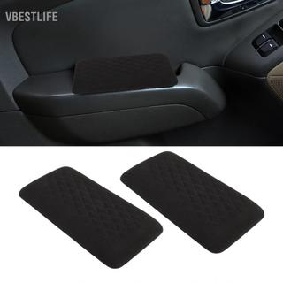 VBESTLIFE Akozon 2 Chiếc Xe Miếng Lót Chân Xốp Mềm Đa Năng Ô Tô Điều Khiển Trung Tâm Đầu Gối Khuỷu Tay Đệm Đệm Đen
