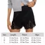 ESSENCEH Ren Chắp Vá Quần Short, Ren Y2k Ngủ Quần Short, Vintage Satin Lụa Co Giãn Eo Mềm Mại Nữ Dạo Phố
