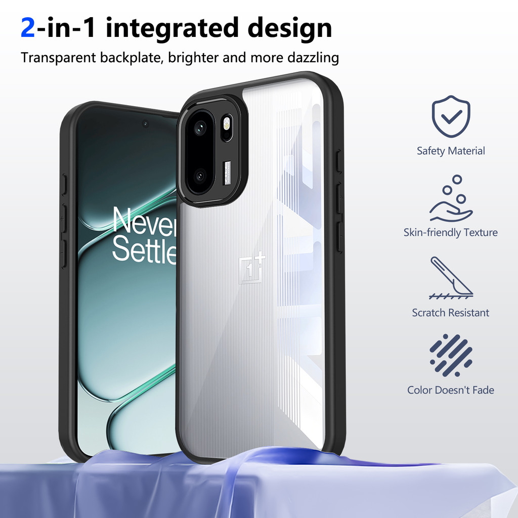 Ốp lưng OnePlus Ace 6 5G Vỏ 6,83 inch Vỏ trong suốt mờ thời trang cho OnePlus Ace 6 5G Vỏ điện thoại