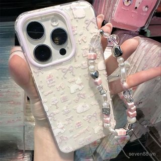 Ốp Điện Thoại Thích Hợp Cho iPhone 7 8 X XS XR XSMAX 11 12 13 14 15 16 17 Pro max Plus Air Cartoon West Highland Chain Vỏ Bảo Vệ Chống Sốc Bao Gồm Tất Cả YLK2