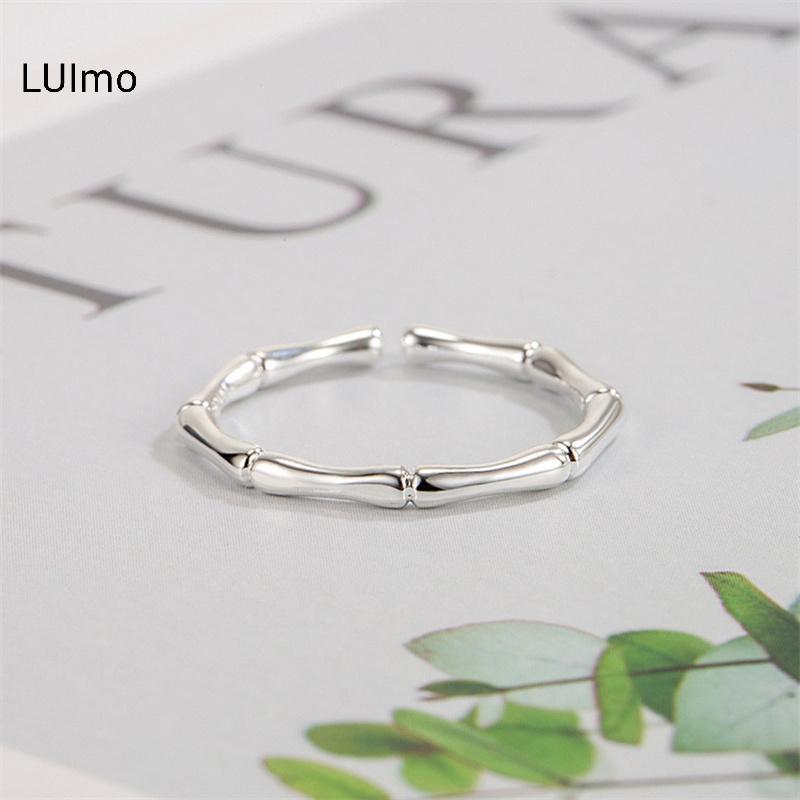 Nhẫn Tre Tối Giản Có Thể Điều Chỉnh, Phù Hợp Với Xu Hướng Thời Trang Hiện Đại, Phụ Kiện Quà Tặng Sang Trọng