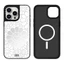 Nghệ Sĩ Hợp Tác Hoa Trắng Gương Từ Tính Ốp Lưng Điện Thoại IPhone 16 15 14 Plus 13 12 11 17 Pro Max 17 Vỏ Bảo Vệ Chống Sốc Không Khí