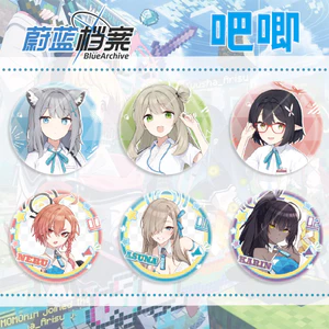 Blue Archive Phụ kiện trò chơi Sunaookami Shiroko Phụ kiện sáng tạo Thanh huy hiệu Quà tặng Giáng sinh