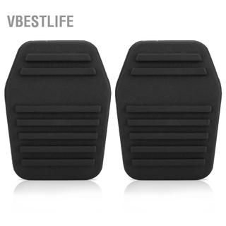VBESTLIFE Miếng Đệm Bàn Đạp Bao Một Cặp Chân Đế Cao Su Ly Hợp Chốt Thay Thế Cho Transit MK6 MK7 2016-2019