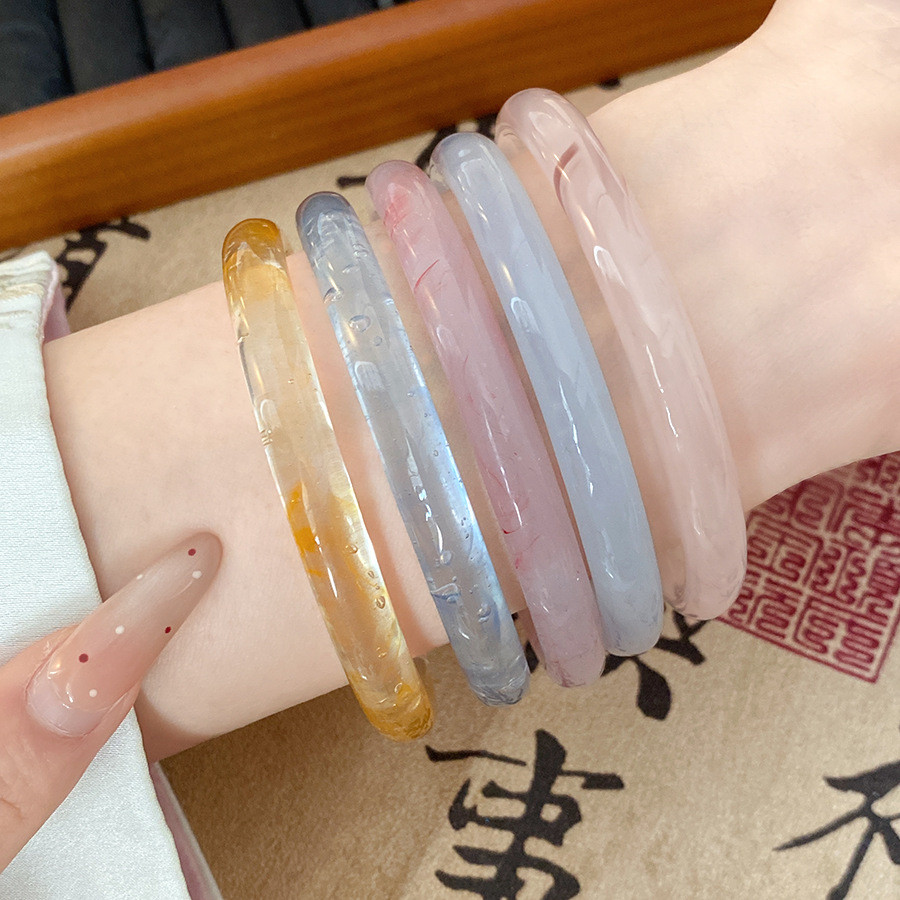 19 Màu Sắc Của Vòng Tay Ngọc Giả, Phụ Kiện Hanfu Trung Quốc Mới Thời Trang Cho Nữ