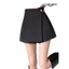Hình Quả Lê Kích Thước Lớn Hot Girl Quần Short Nữ Thu Đông Mỏng Thiết Kế Cơ Thể Cảm Thấy Eo Cao Mỏng Hơn Nhìn Rộng Chân Nóng Quần Đen Thường Ngày 5.12