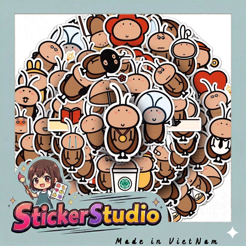 sticker chú gián đáng iu