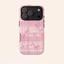 Gấu Hồng Anh Đào Thích Hợp Cho iPhone 17ProMax 16Pro 15 11 12 13 14 xs XR 17Air Vỏ Bảo Vệ Hai Lớp Chống Sốc BGZJ