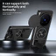 Giáp Trượt Ống Kính Funda Cho Vivo X300 Pro 5G Ốp điện thoại Xoay Vòng Từ Tính Dành Cho Vivo X300 Ốp điện thoại Chân Đế Có Thể Gập Lại Capa