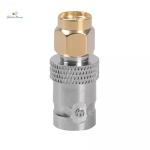 Bộ chuyển đổi đầu nối ăng-ten vô tuyến Rf coax sma đực sang bnc nữ mới