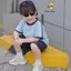 Bộ quần áo cộc tay RAGLANG MINI quần KAKI áo chất COTTON 4 chiều siêu co giãn