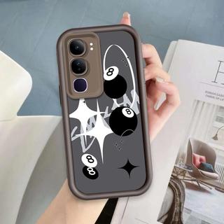 Ốp Lưng Cho VIVO Y19S Pro Y29 4G Hoạt Hình Silicon Mềm Ốp lưng TPU Xúc Viền Bi-a Mắt Thiên Thần Chống Sốc Ốp Lưng