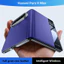 Ốp Da PU Siêu Mỏng Cho Huawei Pura X Max PuraX Max 5G Smart View Từ Flip Chân Đế Bảo Vệ