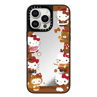 Ốp điện thoại gương chất lượng cao xung quanh Kitty thích hợp cho iPhone 17ProMax 17pro 17 air 16promax 16 15promax 15 14promax 13 13promax Ốp cứng chống rơi thời trang