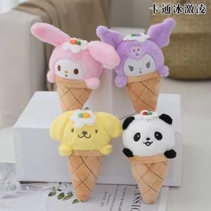 Những Điều Tốt Đề Nghị Nón Kem Kuromi Giai Điệu Gấu Trúc Sang Trọng Đồ Chơi Mặt Dây Chuyền Mặt Dây Chuyền Móc Khóa Ngày Lễ Quà Tặng