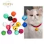 PNPIA- Chuông đầy màu sắc 14 / 18 / 22mm Mặt dây chuyền nhỏ Diy Móc khóa Phụ kiện Chuông tròn cho thú cưng (50 miếng)