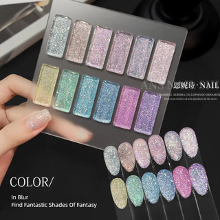 ANNIES Gel kim cương Fairy Dream Broken Diamond Series, mật độ cao, lấp lánh UV LED, keo dán nghệ thuật móng cho tiệm